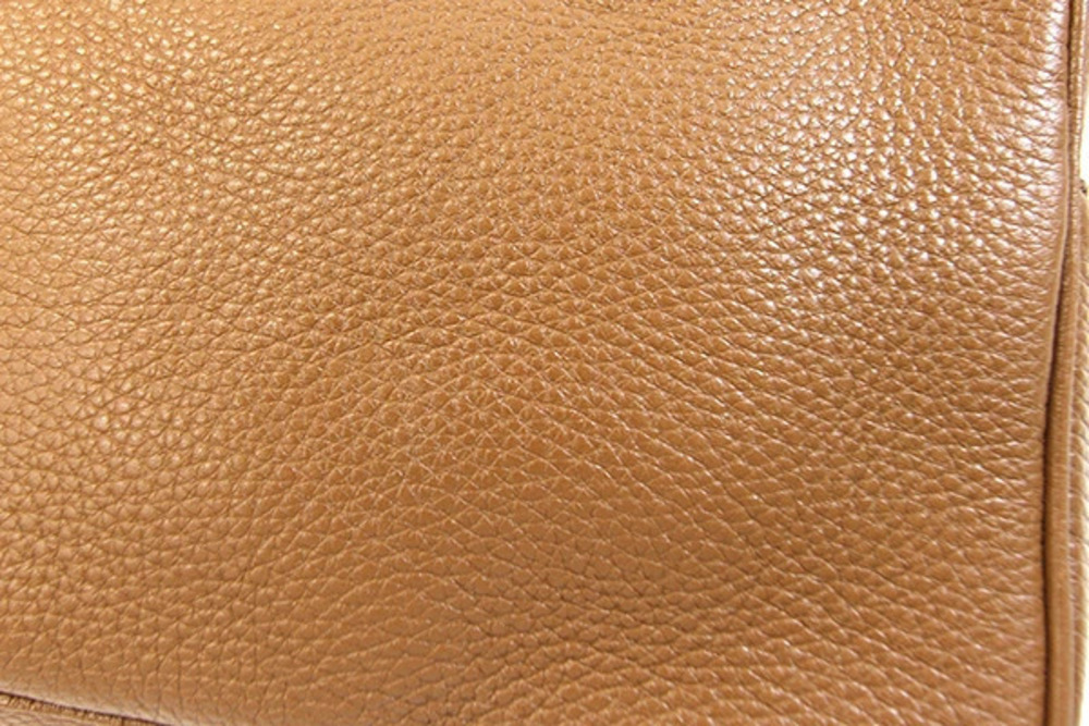 Prada Brown Bag Crossbody Shoulder Camera Leather Brown - Picture 6 of 8